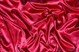 Silky Soft Medium Satin Polyester Fabric - Solid, 58/60" Width (70 Yard Bolt)