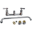 Chg (Component Hardware Group) OEM # KL54-8116 / KL54-8116-JF, Wall Mounted Heavy Duty Faucet; 8" Centers; 16" Nozzle