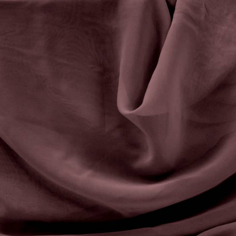 1 Yard Cabernet Chiffon Fabric 58/60" Wide Lightweight Sheer Polyester for Apparel, Events & Crafts