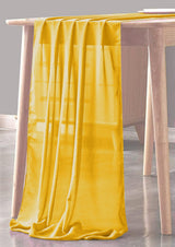 Chiffon Sheer Table Runner Chiffon Fabric - Sheer, 18" X 120" (1 Piece)