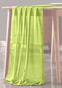Chiffon Sheer Table Runner Chiffon Fabric - Sheer, 18" X 144" (1 Piece)
