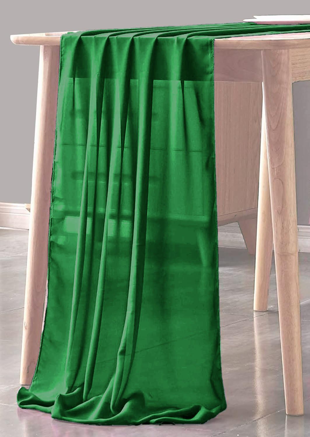 Chiffon Sheer Table Runner Fabric - Sheer Chiffon, 29" X 90" (1 Piece)