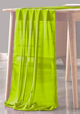Chiffon Sheer Table Runner Chiffon Fabric - Sheer, 18" X 108" Inches, Color Options (1 Piece)