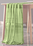Chiffon Sheer Table Runner Chiffon Fabric - Sheer, 18" X 120" (1 Piece)