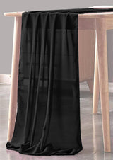 Chiffon Sheer Table Runner Polyester Fabric - Sheer, 14" X 144" (1 Piece)