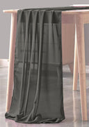 Chiffon Sheer Table Runner Chiffon Fabric - Sheer, 18" X 108" Inches, Color Options (1 Piece)