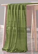 Chiffon Sheer Table Runner Table Runner Fabric - Sheer, 14" X 90" (1 Piece)