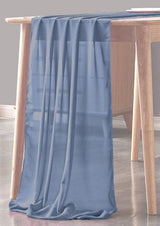 Chiffon Sheer Table Runner Chiffon Fabric - Sheer, 14" X 120", Color Options (1 Unit)