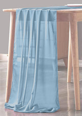 Chiffon Sheer Table Runner Chiffon Fabric - Sheer, 18" X 90" (1 Piece)