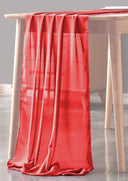 Chiffon Sheer Table Runner Chiffon Fabric - Sheer, 18" X 108" Inches, Color Options (1 Piece)
