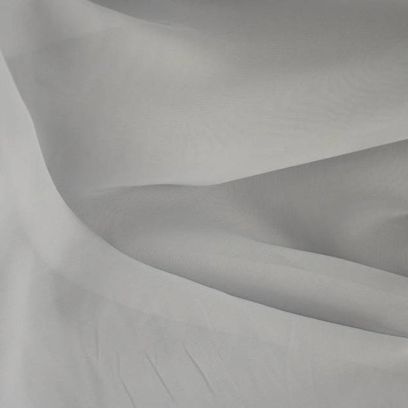 1 Yard Washed Black Chiffon Fabric 58/60" Wide Lightweight Sheer Polyester for Apparel & Crafts