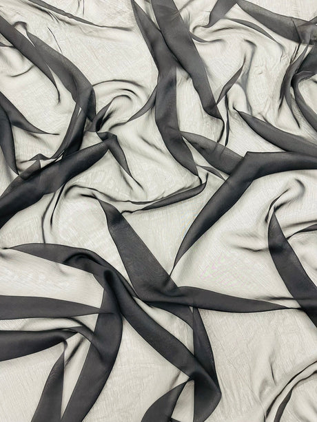 Two Tone Chiffon Sheer Fabric - Two Tone Sheer, 58" Width (1 Yard)