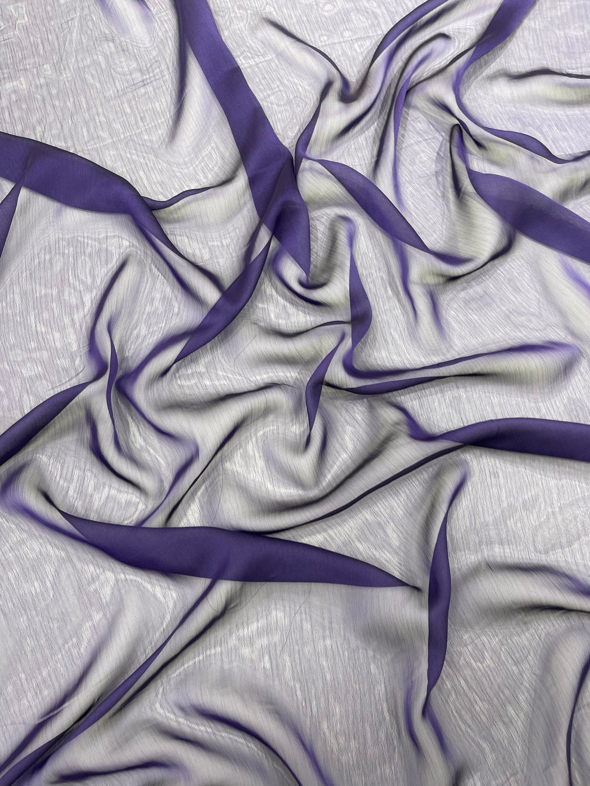 Two Tone Chiffon Sheer Fabric - Two Tone Sheer, 58" Width (1 Yard)