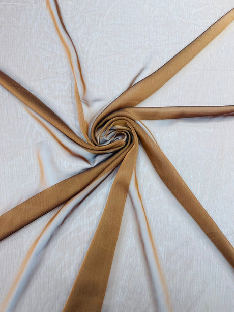 Two Tone Chiffon Sheer Fabric - Two Tone Sheer, 58" Width (1 Yard)