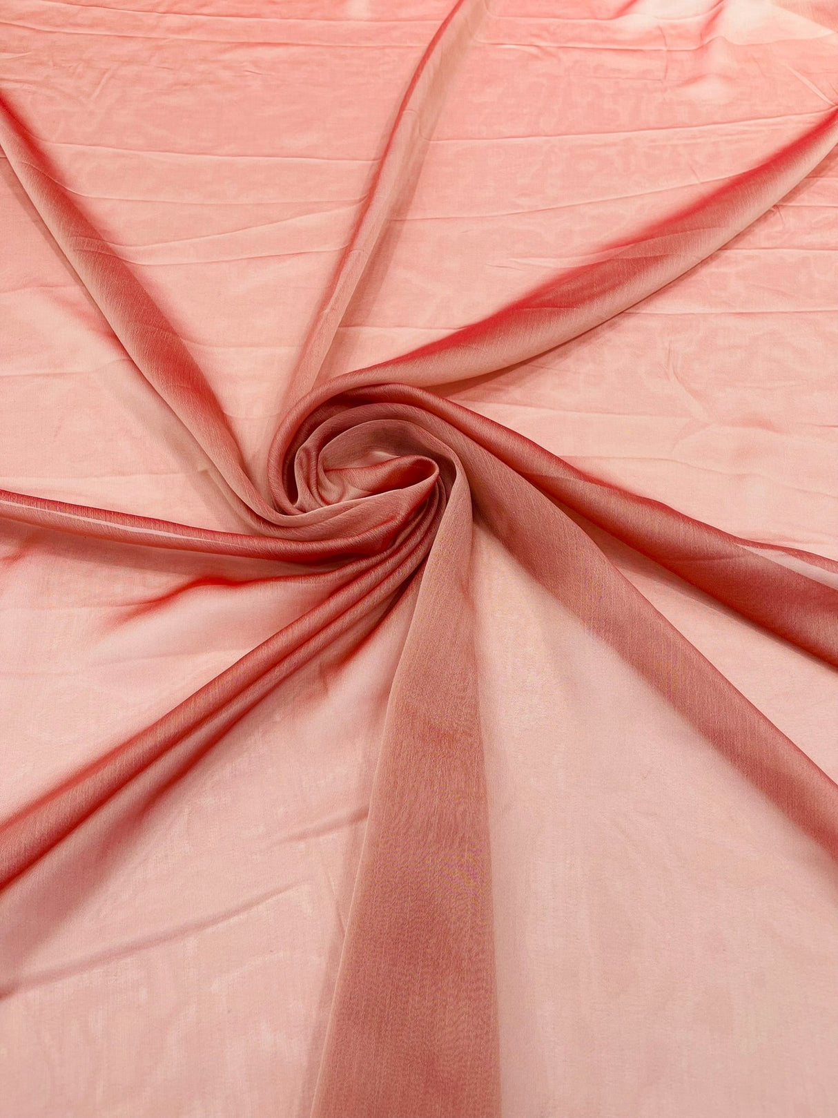 Two Tone Chiffon Sheer Fabric - Two Tone Sheer, 58" Width (1 Yard)