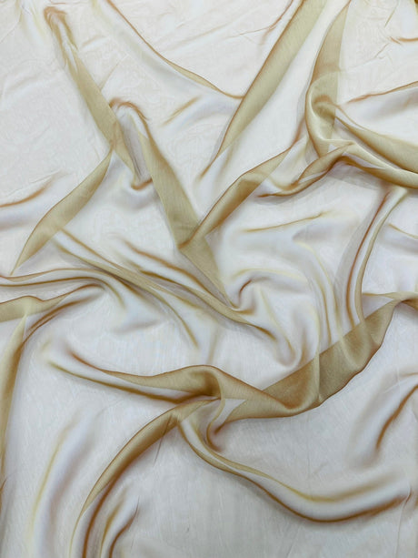 Two Tone Chiffon Sheer Fabric - Two Tone Sheer, 58" Width (1 Yard)