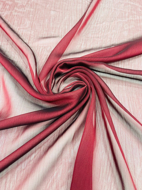 Two Tone Chiffon Sheer Fabric - Two Tone Sheer, 58" Width (1 Yard)