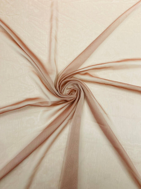 Two Tone Chiffon Sheer Fabric - Two Tone Sheer, 58" Width (1 Yard)