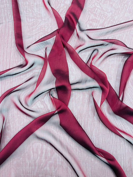 Two Tone Chiffon Sheer Fabric - Two Tone Sheer, 58" Width (1 Yard)