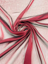 Two Tone Chiffon Sheer Fabric - Two Tone Sheer, 58" Width (1 Yard)