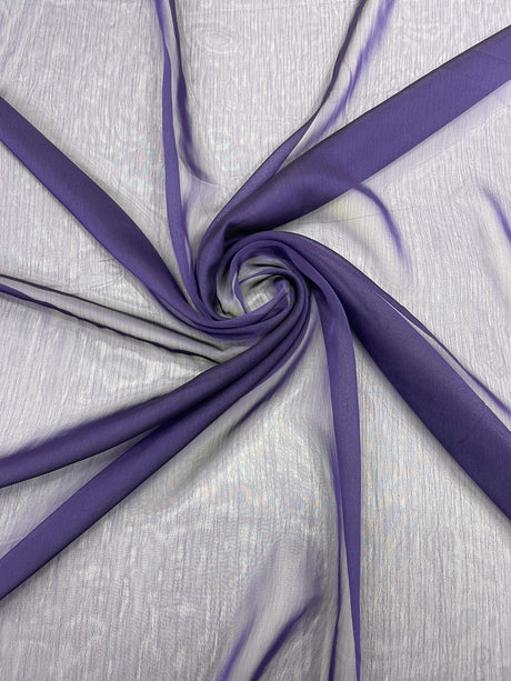 Two Tone Chiffon Sheer Fabric - Two Tone Sheer, 58" Width (1 Yard)