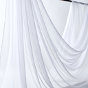 1 Yard Flowing Chiffon Fabric by the Yard for Apparel & Elegant Draping 58/60" Width