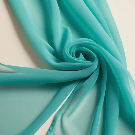 1 Yard Flowing Chiffon Fabric by the Yard for Apparel & Elegant Draping 58/60" Width