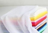 Polyester Chiffon Fabric - Super Soft, Flowy, Sheer, 58/60" Width, 100% Polyester (By The Continuous Yards & Bolts)