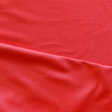 Dri-Fit Brushed French Terry Knit Fabric in Chilie Red