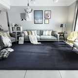 Soft Touch Faux Rabbit Chinchilla Feel Polyester Fabric - Solid Colors, 1" Pile Height (1 Rug)