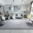 Soft Touch Faux Rabbit Chinchilla Feel Polyester Fabric - Solid Colors, 1" Pile Height (1 Rug)