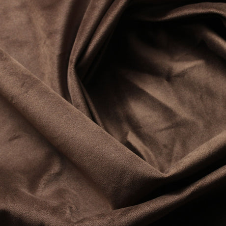 Camden Velvet Polyester Fabric - Solid Color, 60" Width (1 Yard)