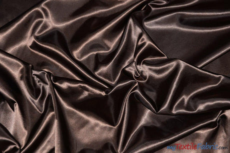 Silky Soft Medium Satin Polyester Fabric - Solid, 58/60" Width (70 Yard Bolt)
