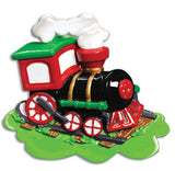3.5" Choo Choo Train Customizable Ornament