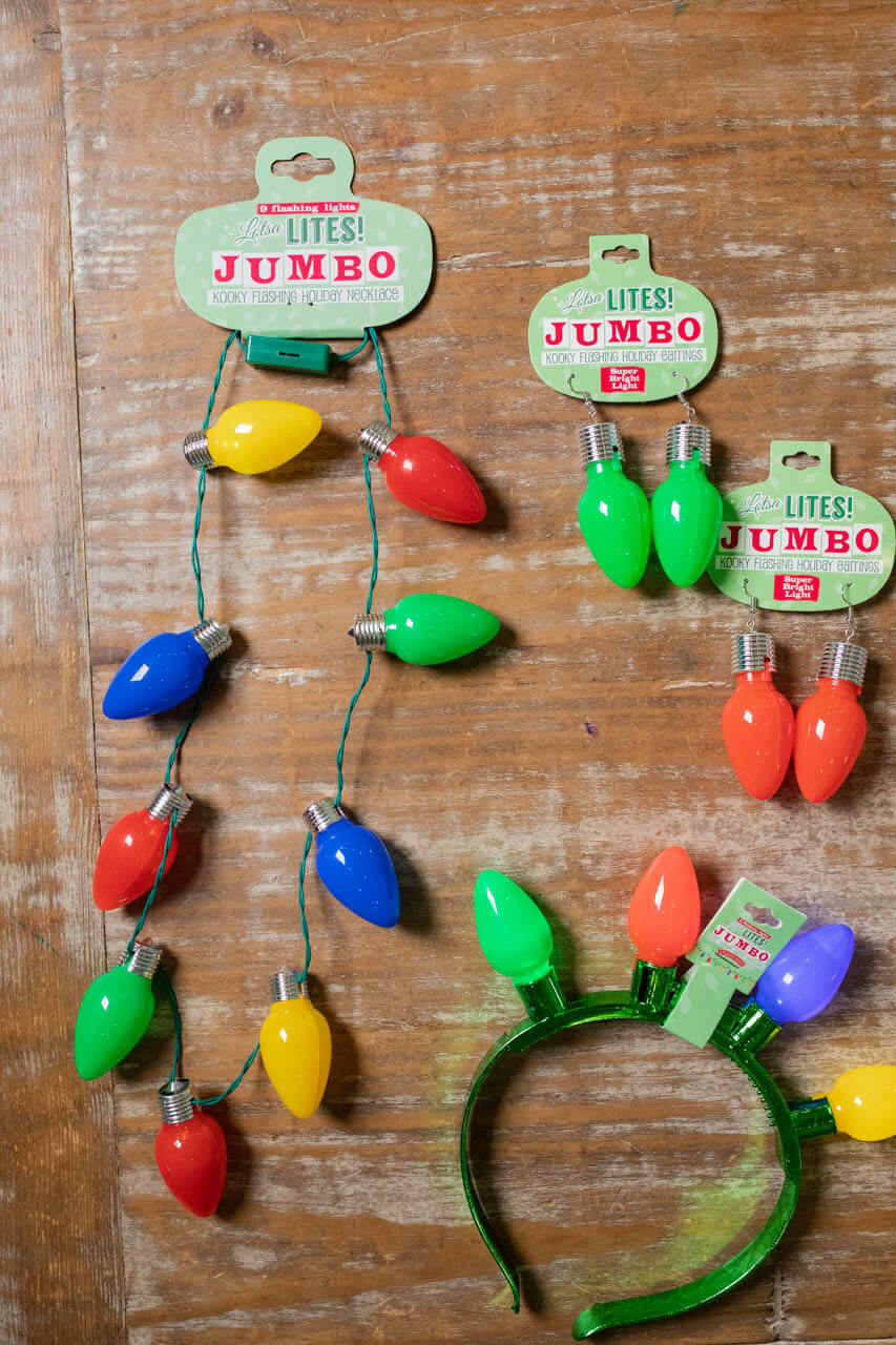 Flashing Lotsa Lites Holiday Headband