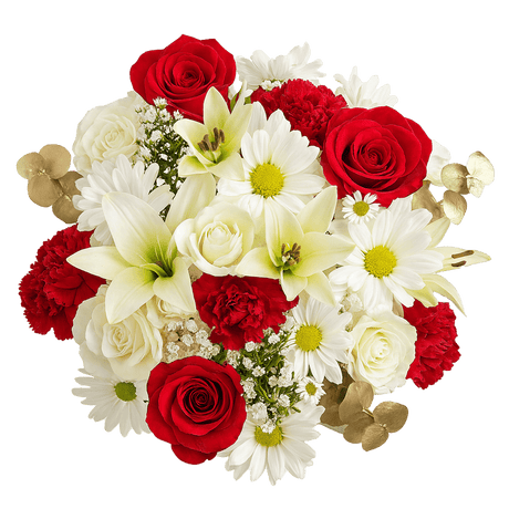 Christmas Dream Flower Bouquet Fresh Mixed Arrangement