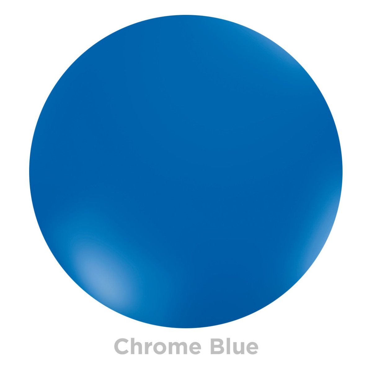 Blue Chrome Confetti