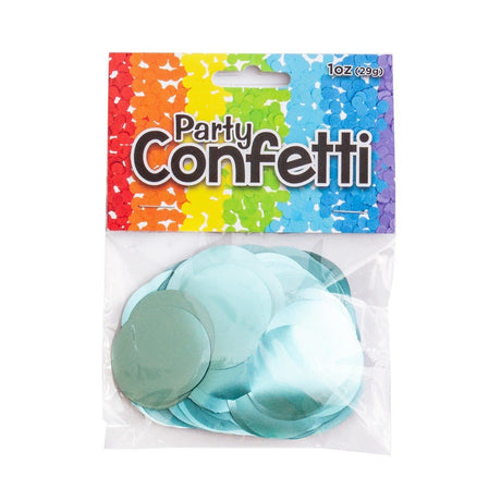 Confetti Light Blue Chrome