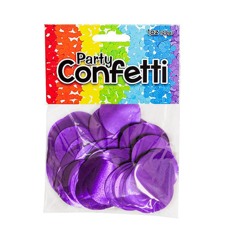 Purple Chrome Confetti