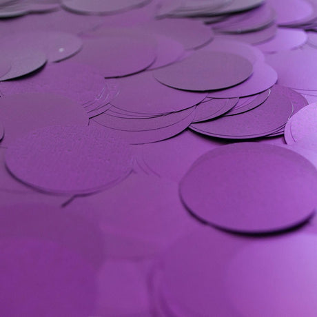 Purple Chrome Confetti