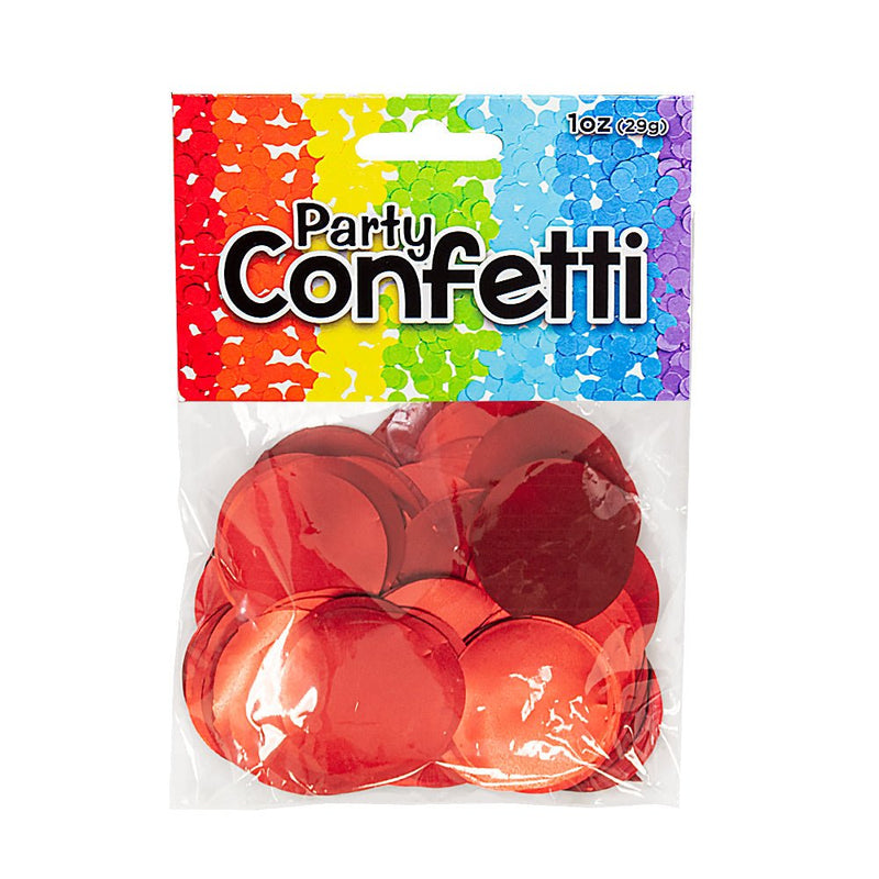 Red Chrome Confetti