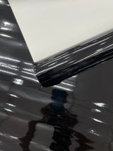 Chrome Mirror Reflective Vinyl Fabric - Mirror Reflective Finish, 54" Width (1 Yard)