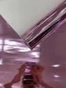 Chrome Mirror Reflective Vinyl Fabric - Mirror Reflective Finish, 54" Width (1 Yard)