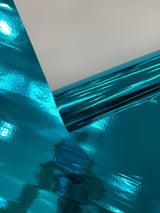 Chrome Mirror Reflective Vinyl Fabric - Mirror Reflective Finish, 54" Width (1 Yard)