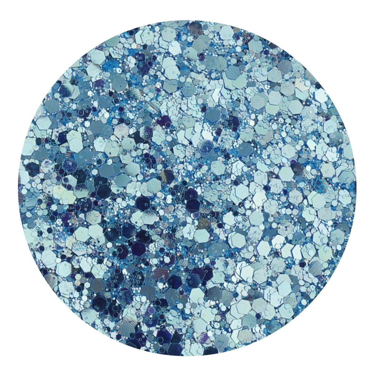 Chunky Glitter Reflective Boho - Serenity Sky (2 oz Bag)