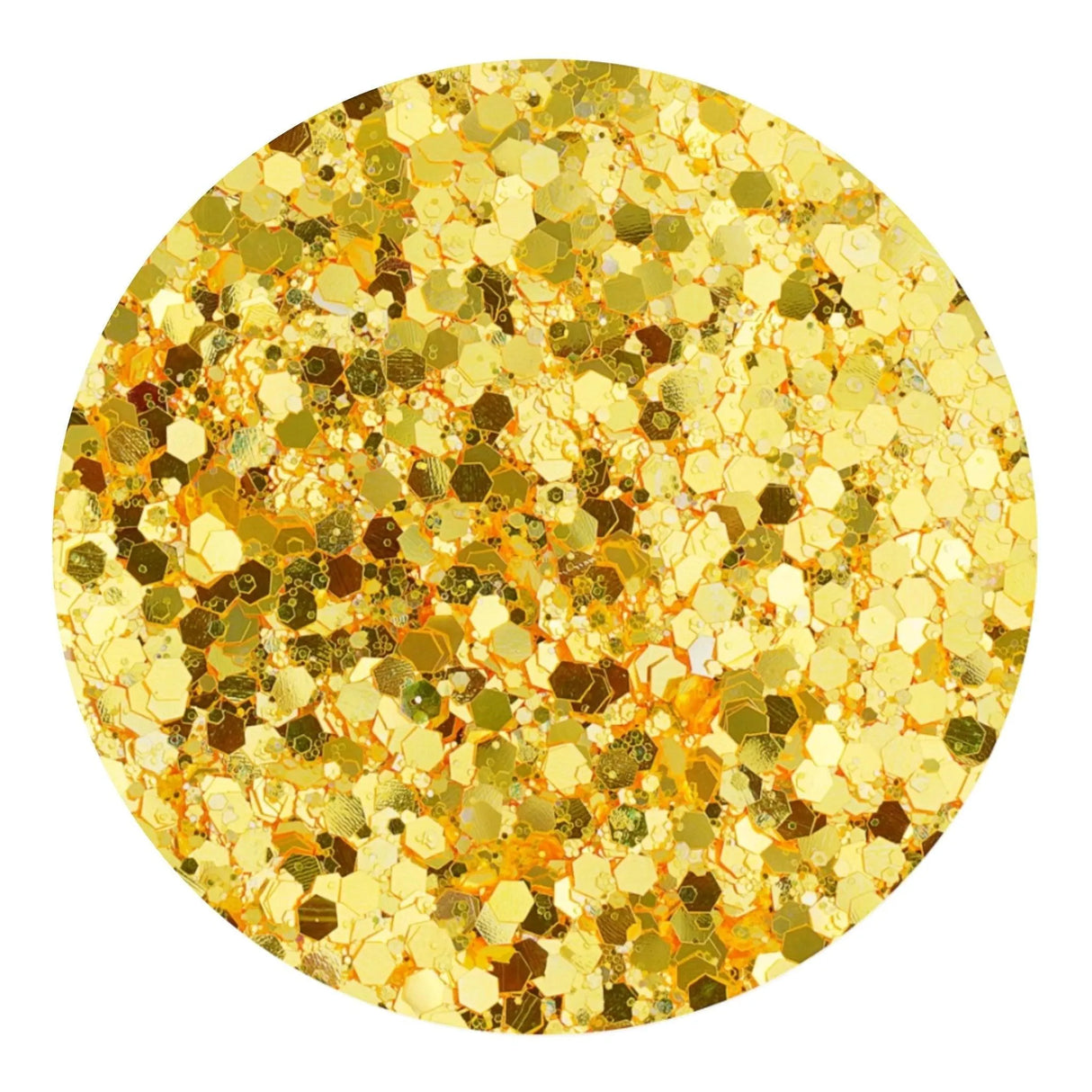 Chunky Glitter Reflective Boho - Sunshine Sparkle (2 oz Bag)