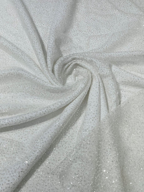 Chunky Tulle Glitter Tulle Fabric - Glitter, 58" Width (1 Yard)