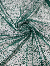 Chunky Tulle Glitter Tulle Fabric - Glitter, 58" Width (1 Yard)