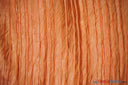 Italian Crush Satin Polyester Fabric - Solid Multiple Colors, 108" Width (1 Yard)