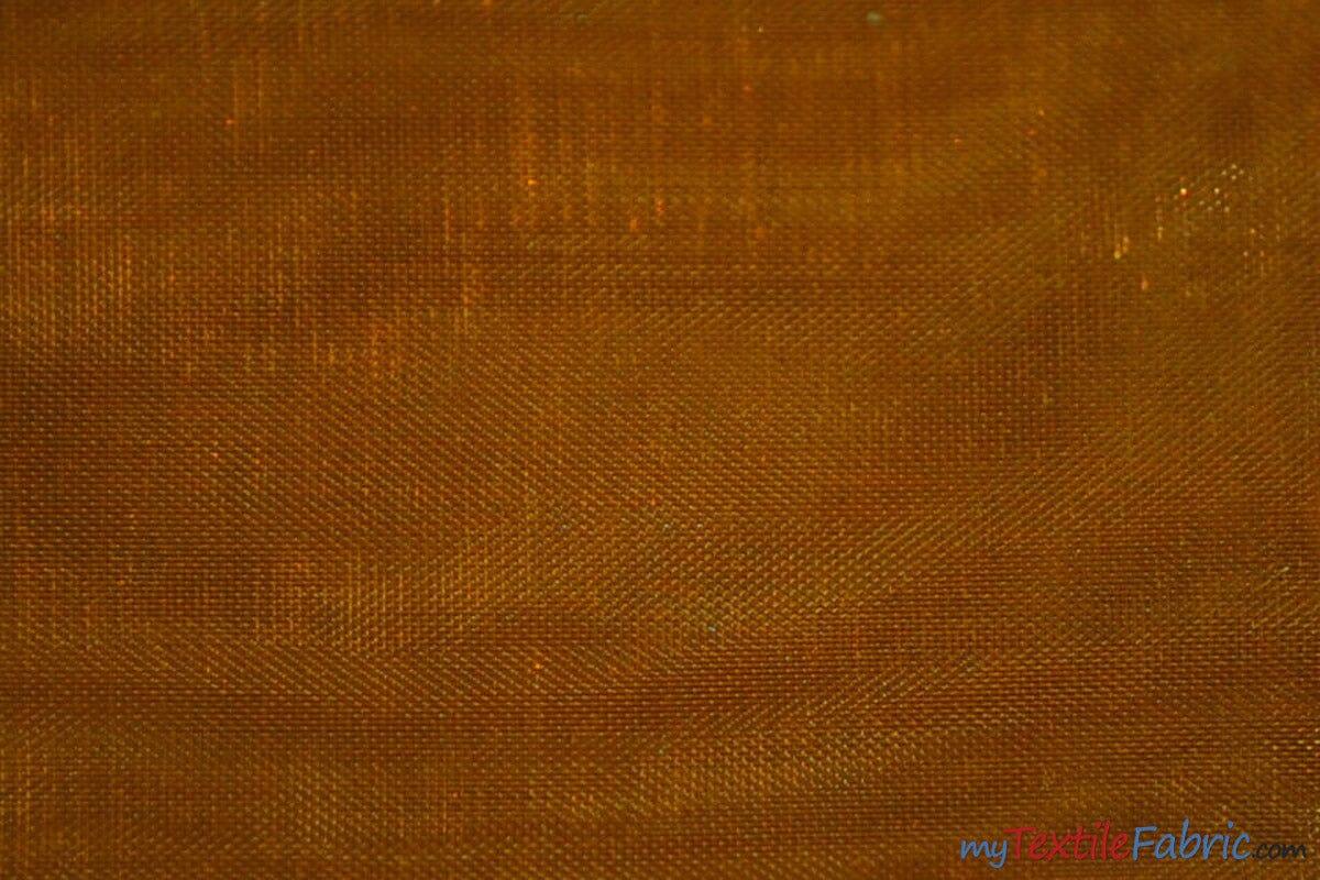 Mirror Organza Polyester Fabric - Sheer, Soft And Smooth, 58/60" Width (Continuous Yards & By Bolt)